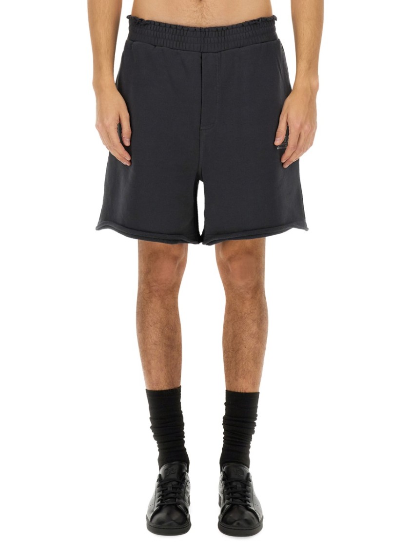 Helmut Lang Short Car Tailored In Black