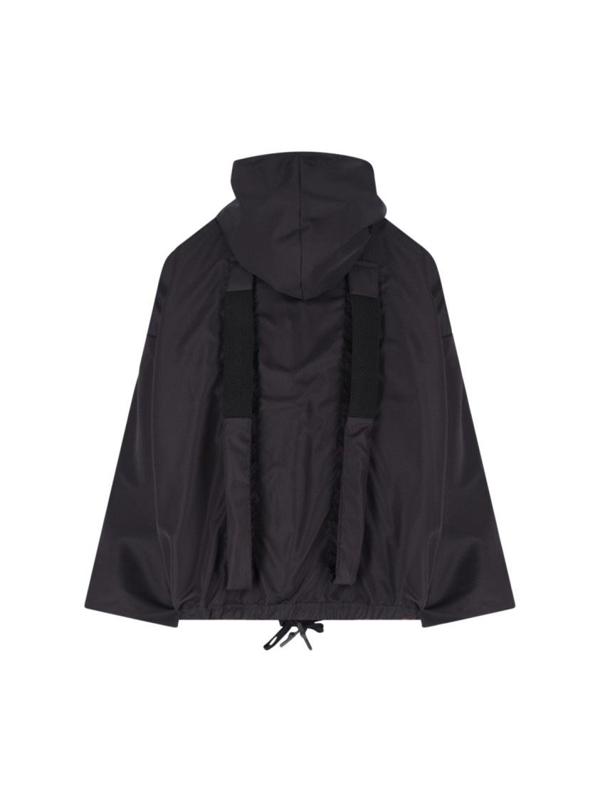 Kimono Rain Reversible Rain Jacket – Pink/black