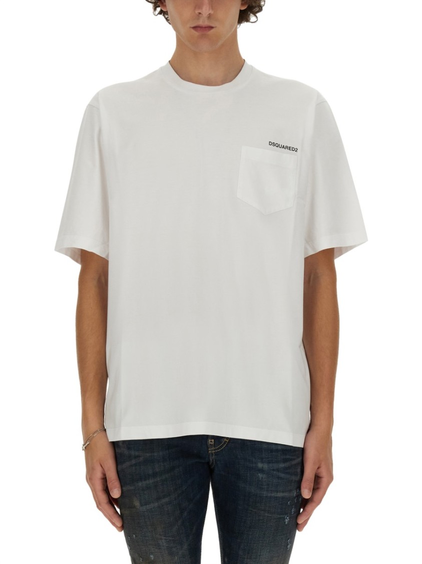Dsquared2 Dsquared Men Cool Fit T-shirt In White