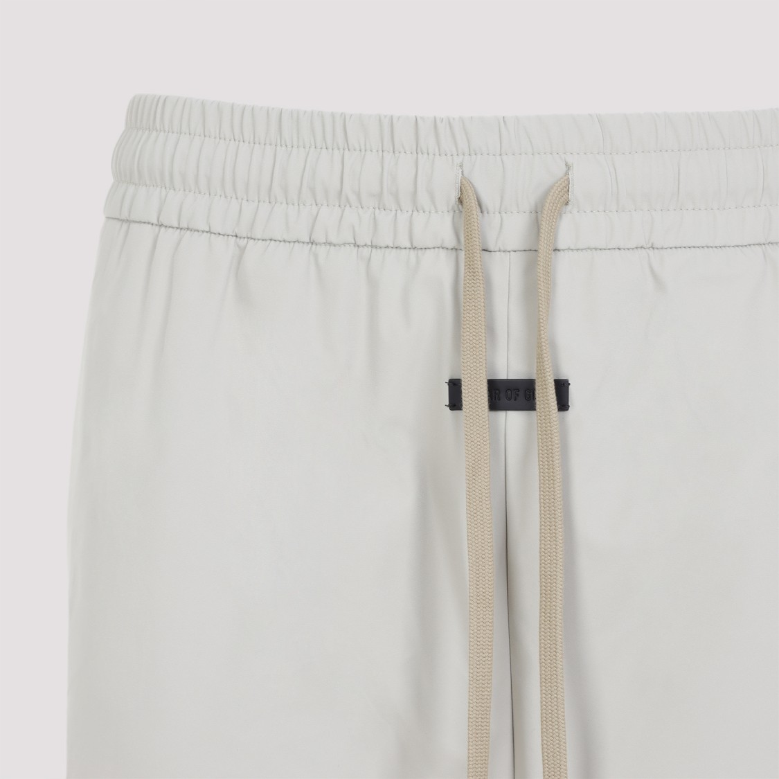 Shop Fear Of God Grey Nylon Track Pants