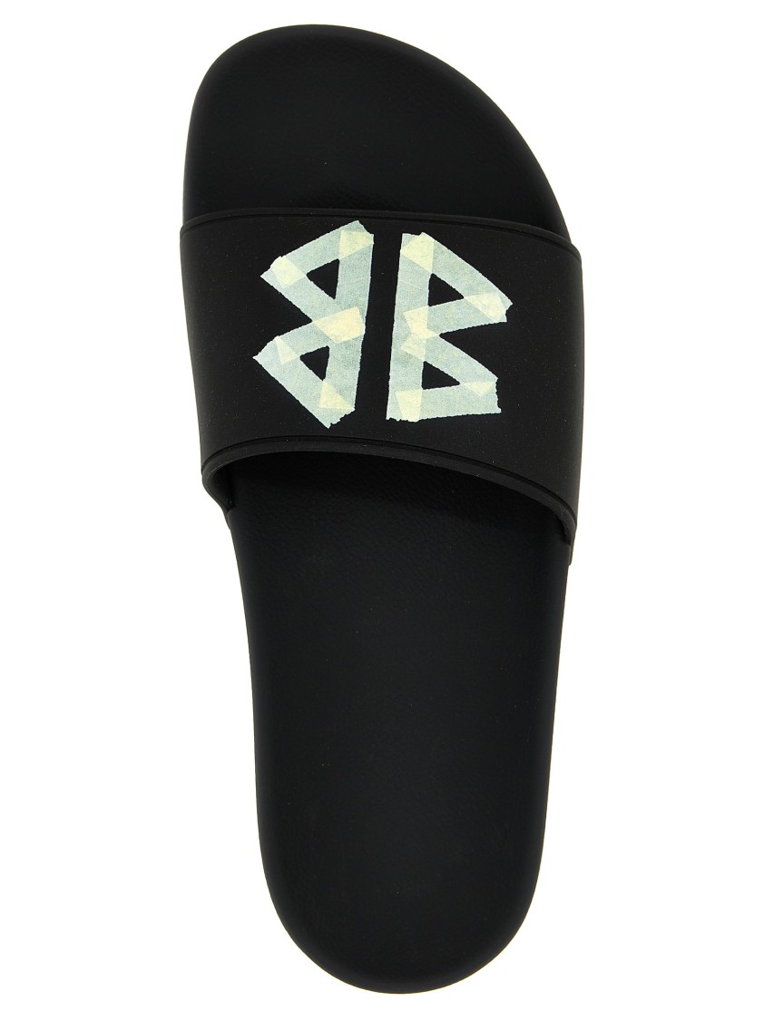 Balenciaga 'pool Slide' Sandals In Black