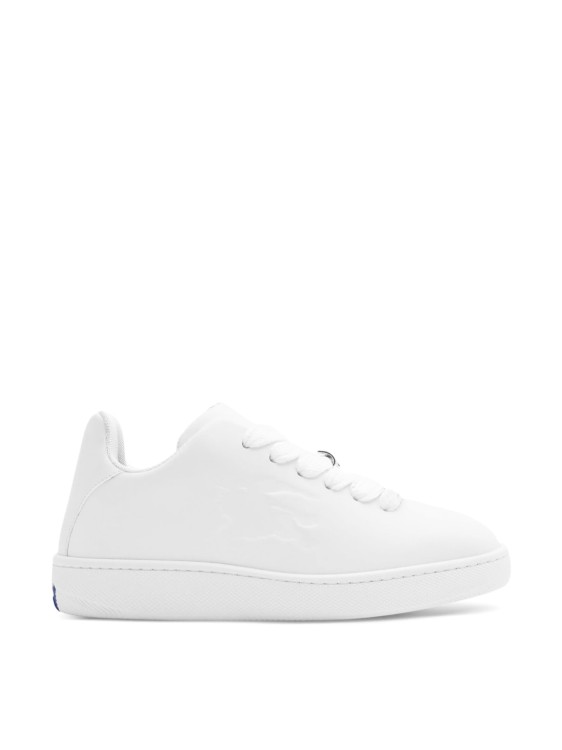 Burberry Bubble Logo Low Top Sneakers in White | THE LIST Burberry Bubble Logo Low Top Sneakers in White | THE LIST