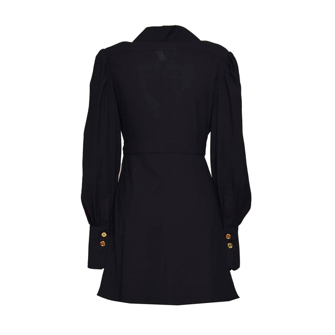 オールインワン・サロペット Patou Black Viscose Seersucker Short Dress Patou Black Viscose Seersucker Short Dress | ModeSens