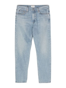 Agolde Five-Pocket Straight-Leg In Dark Blue Organic Cotton