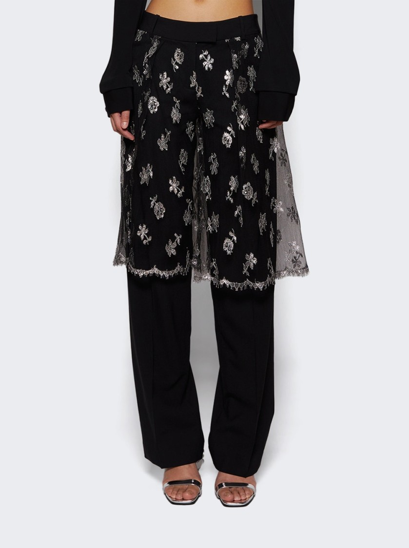 Christopher Esber Floral-lace Trousers
