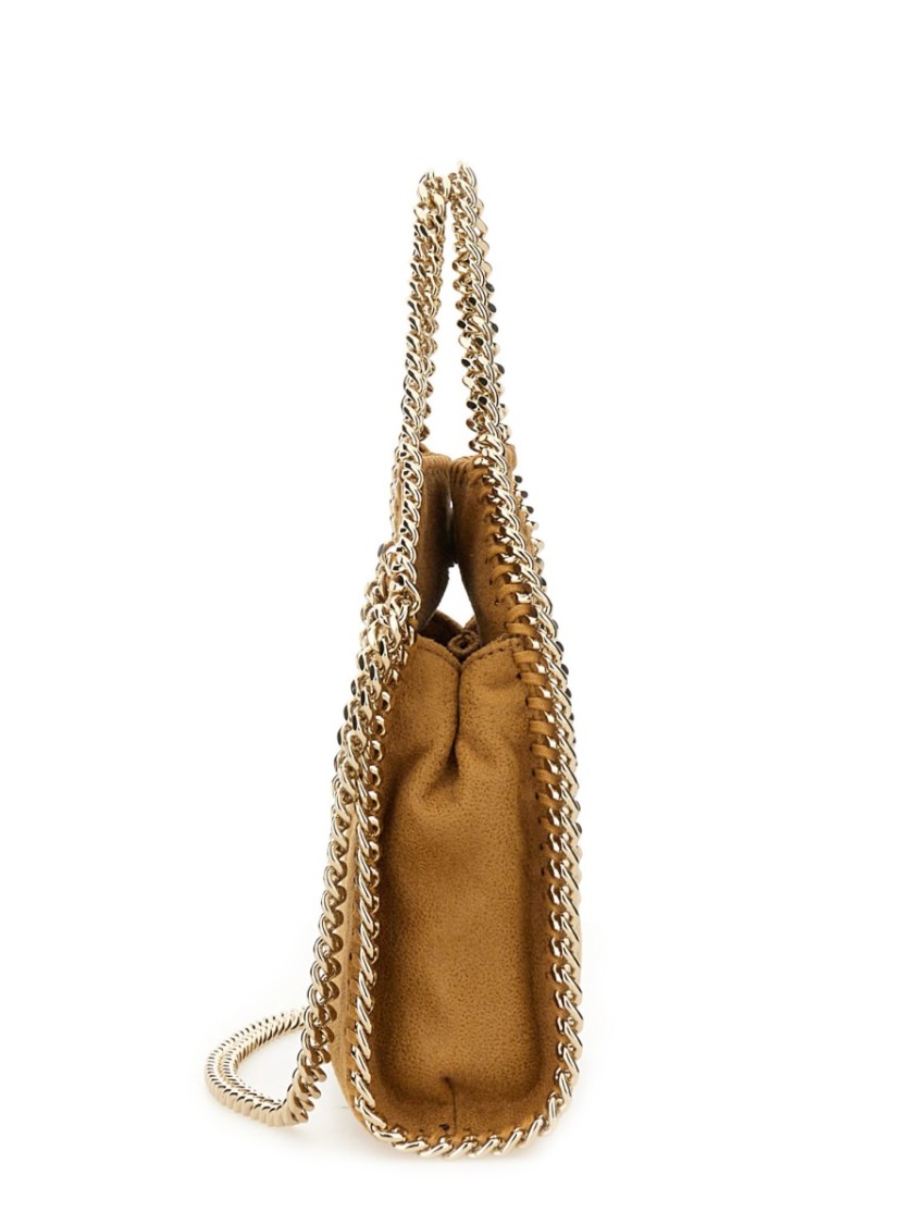 Stella Mccartney Falabella Tiny Bag In Yellow