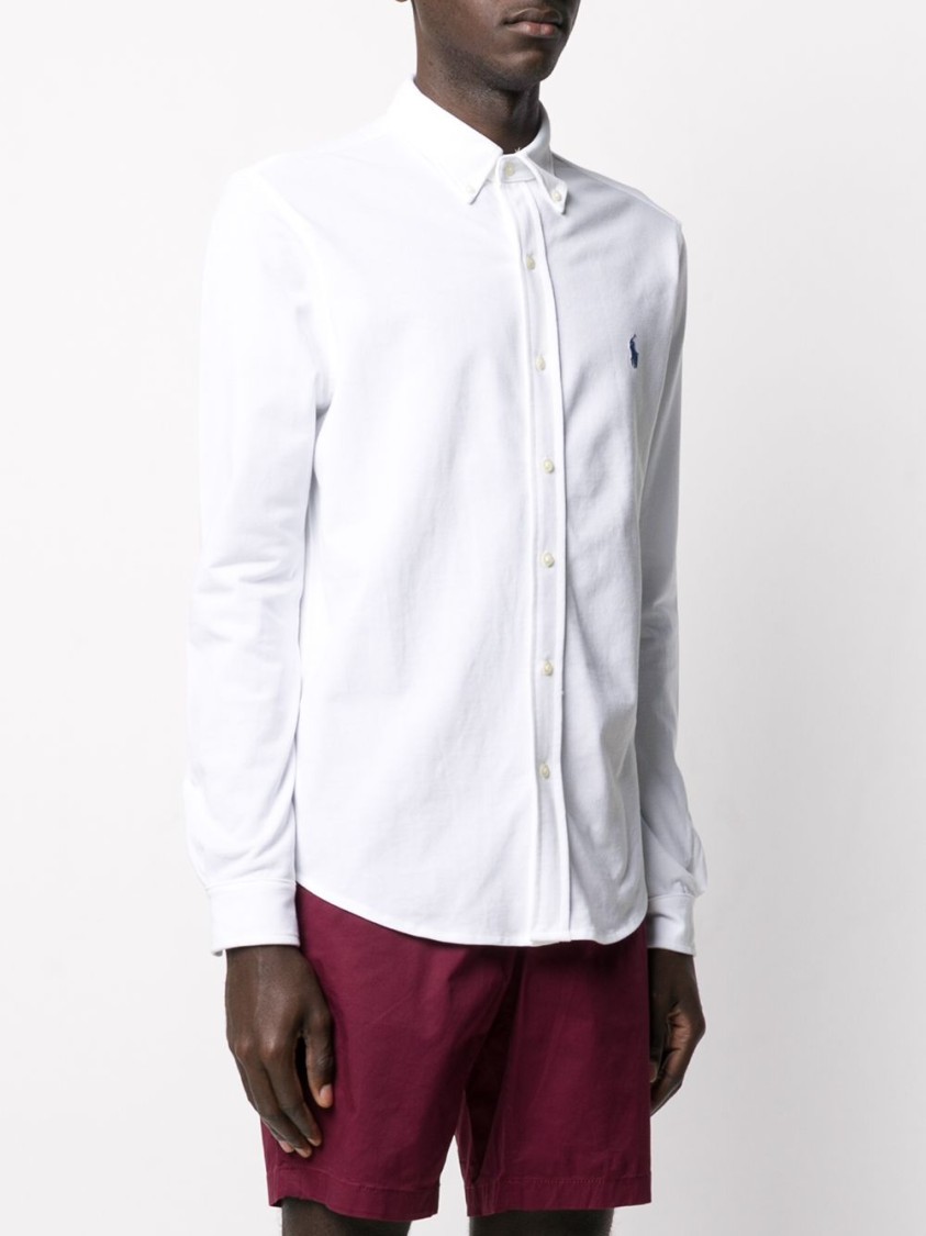 Polo Ralph Lauren Polo Pony-embroidered Long-sleeve Shirt