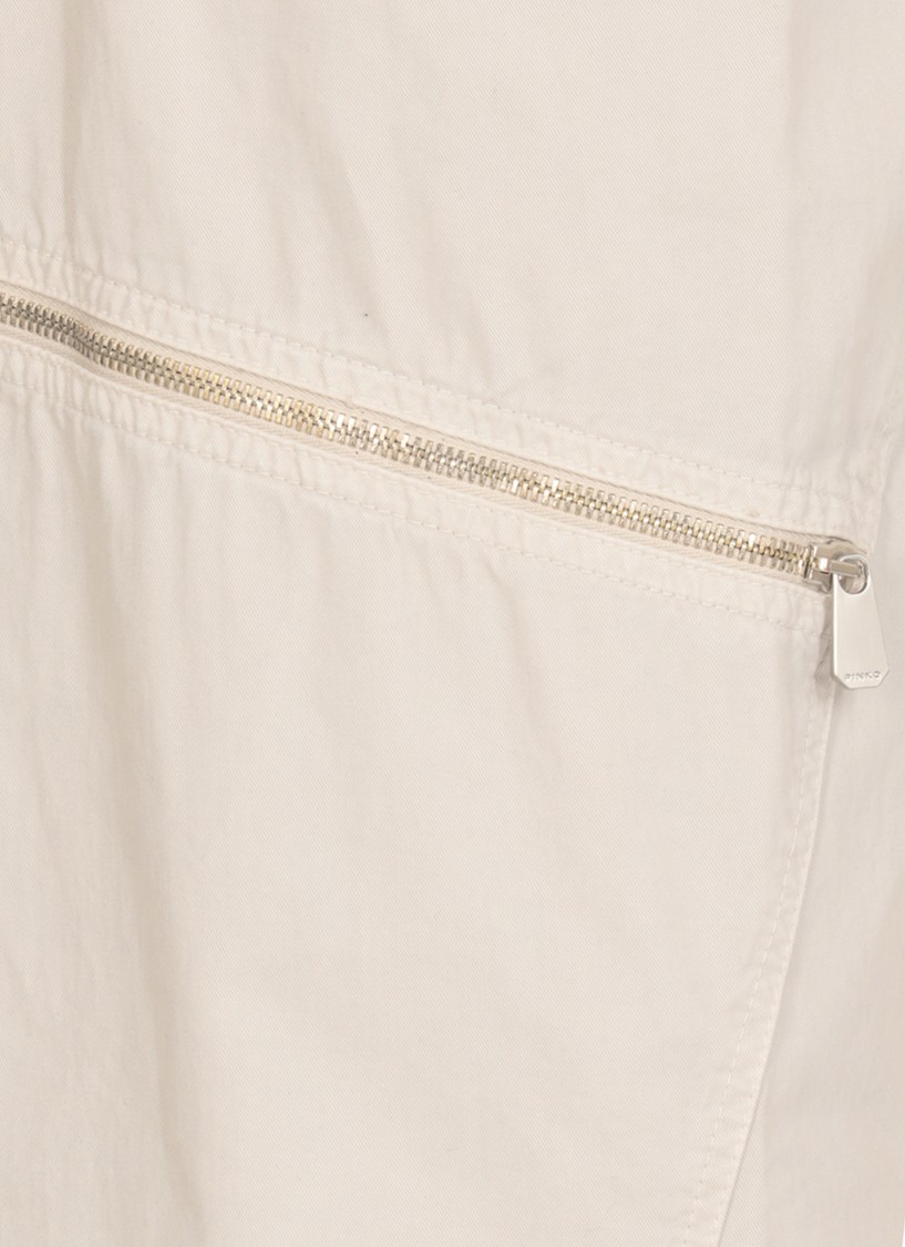 Pinko Grey Sere Nere Pants In White