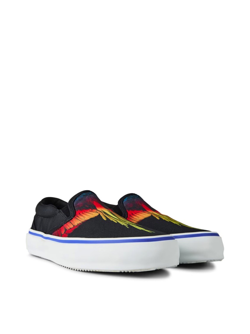 Marcelo Burlon County Of Milan Marcelo Burlon Icon Wings Logo Slip-on Sneakers In White