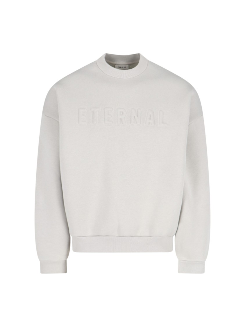 Fear Of God Ribbed Crew Neck Sweater With Long Sleeves
