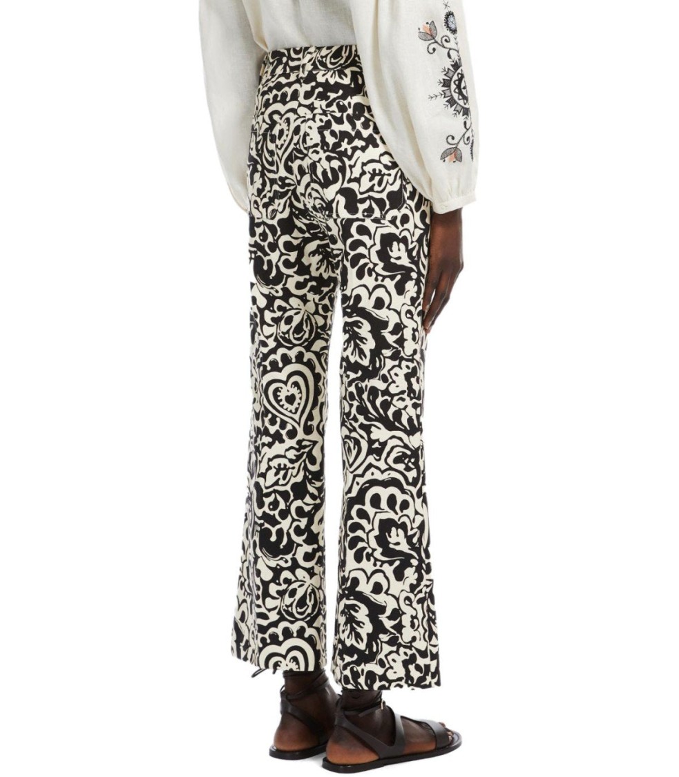 Max Mara Cadmio Black Pants In Black
