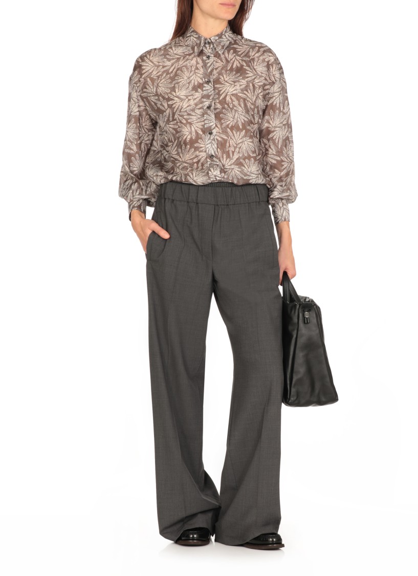 BRUNELLO CUCINELLI BRUNELLO CUCINELLI SILK SHIRT