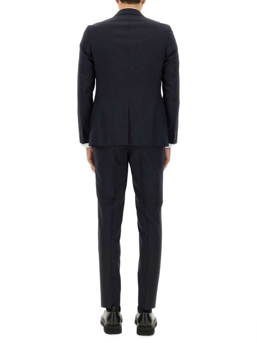 Shop Hugo Boss Boss "slim Fit" Pinstripe Suit In Blue