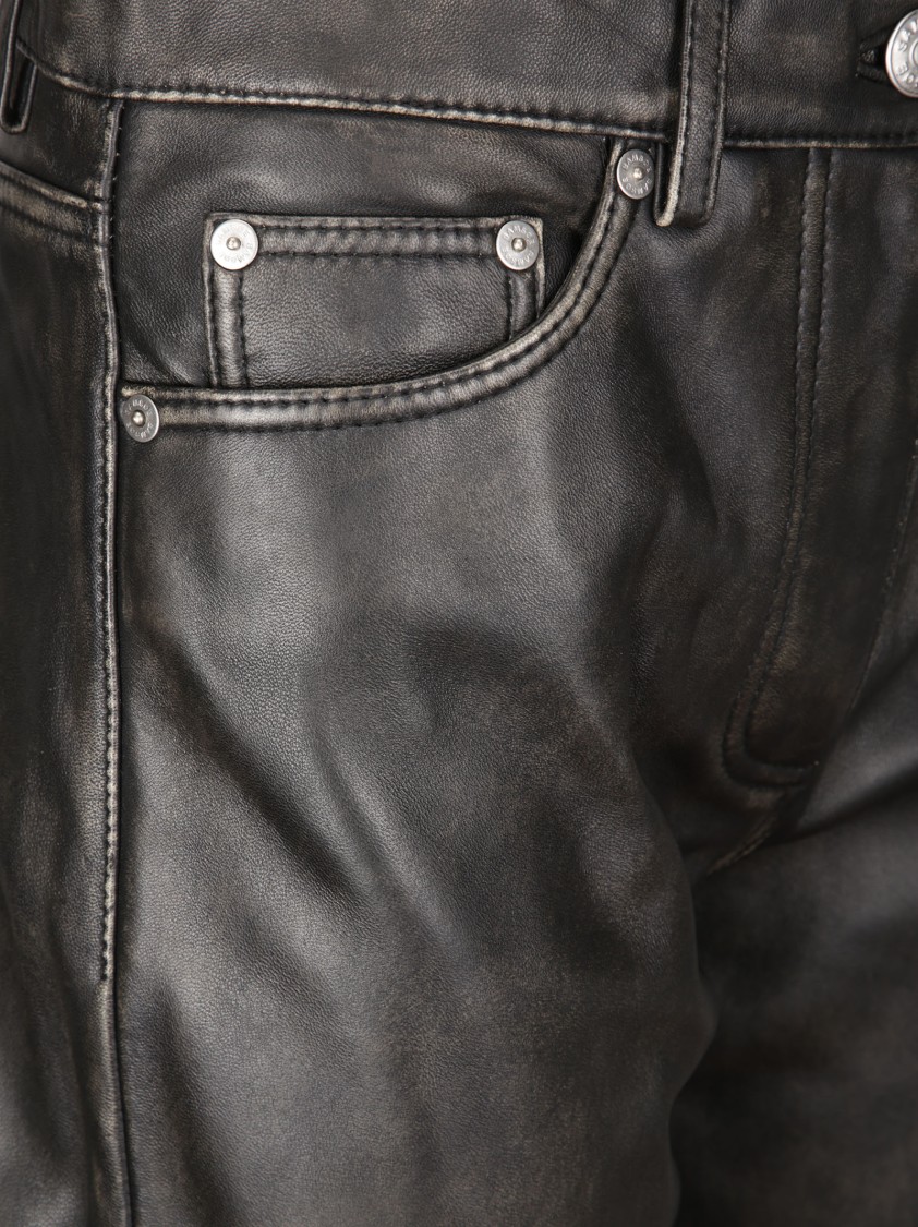 Samsoe & Samsoe Samsoe Samsoe Straight Leg Trousers In Black