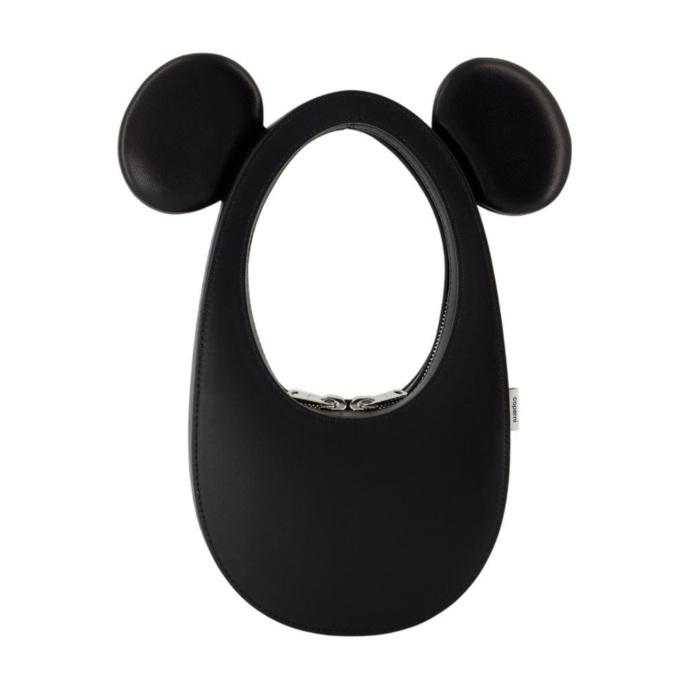 Coperni Mickey Mini Swipe Purse In Black