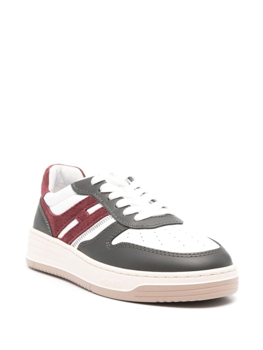 Hogan H630 Sneakers Contrasting Panels In Multicolor