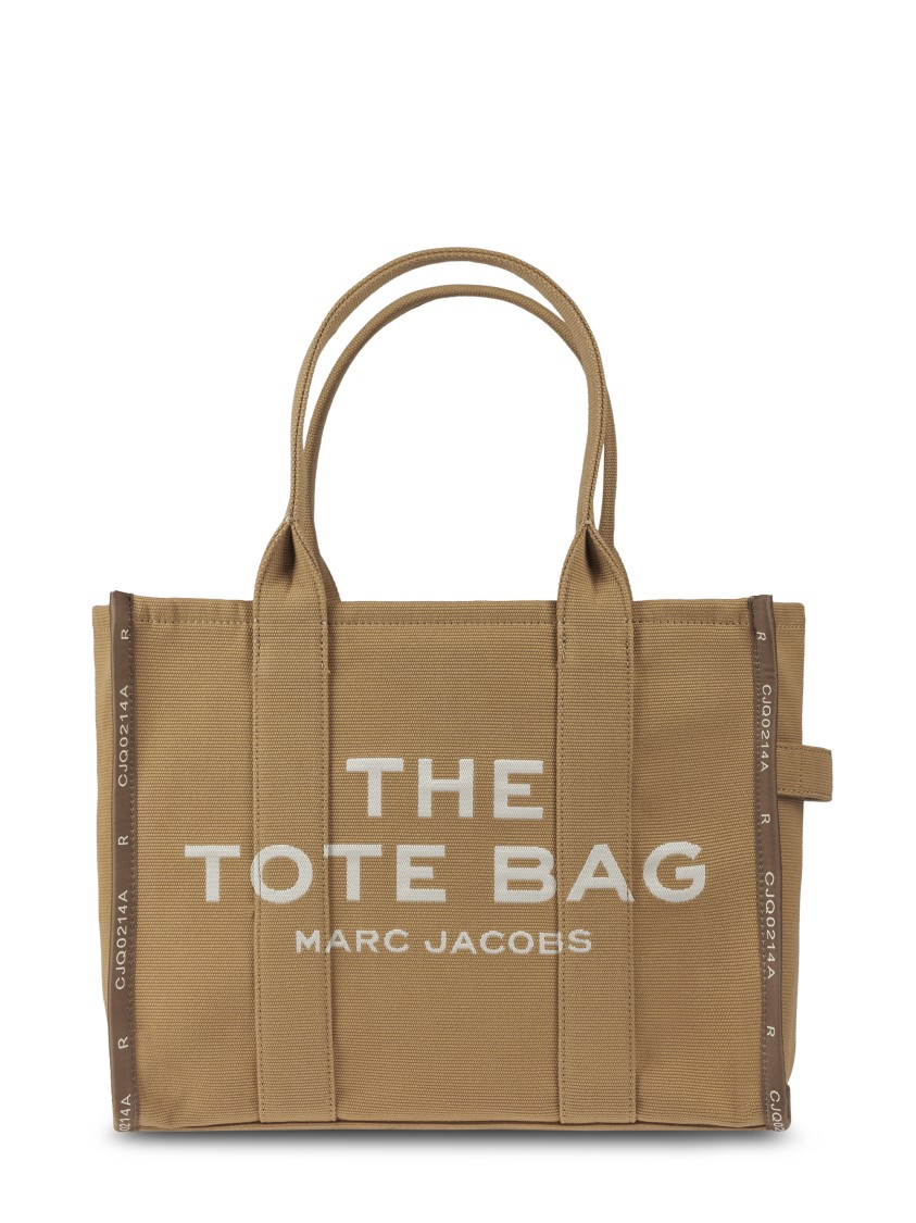 Marc Jacobs Spacious Brown Tote Bag With Sturdy Handles In Brown