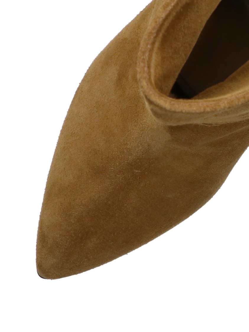 Isabel Marant Heel Cone Knee Pointed Suede
