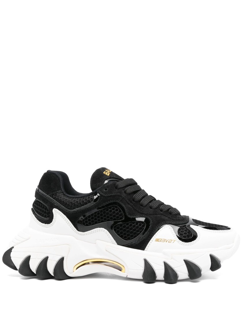 Balmain B-east Sneakers In Black