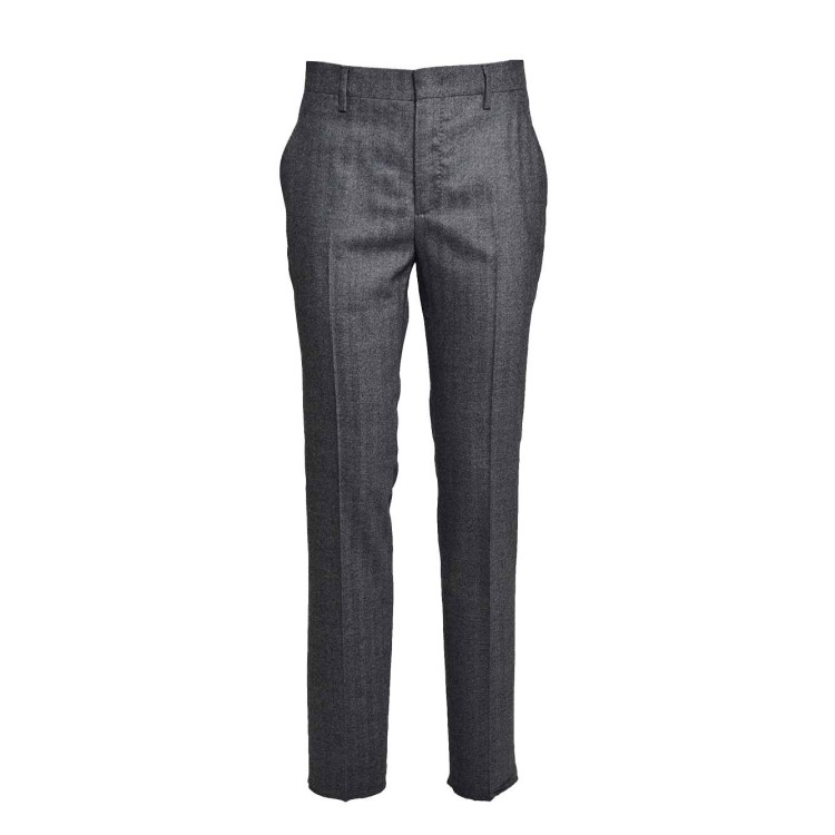 Tagliatore Grey Houndstooth Wool And Cashmere Paris Set Suit