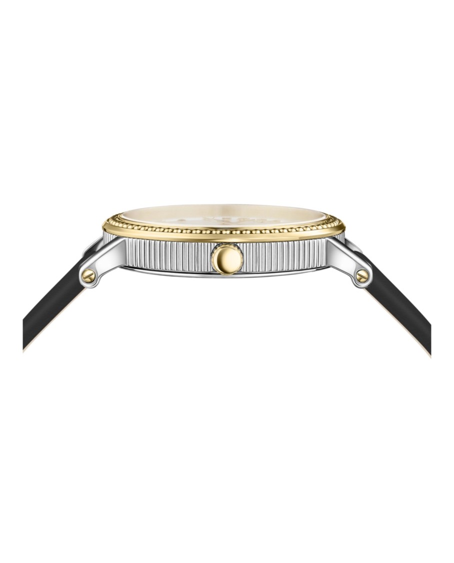 Versace 37mm Tte Slv Dial Slv Strap