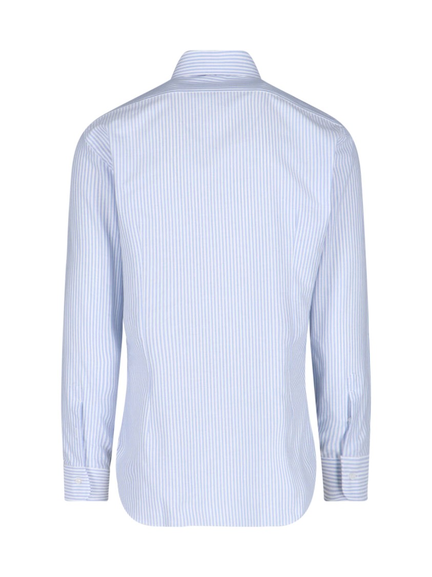 Barba Napoli Striped Cotton Shirt
