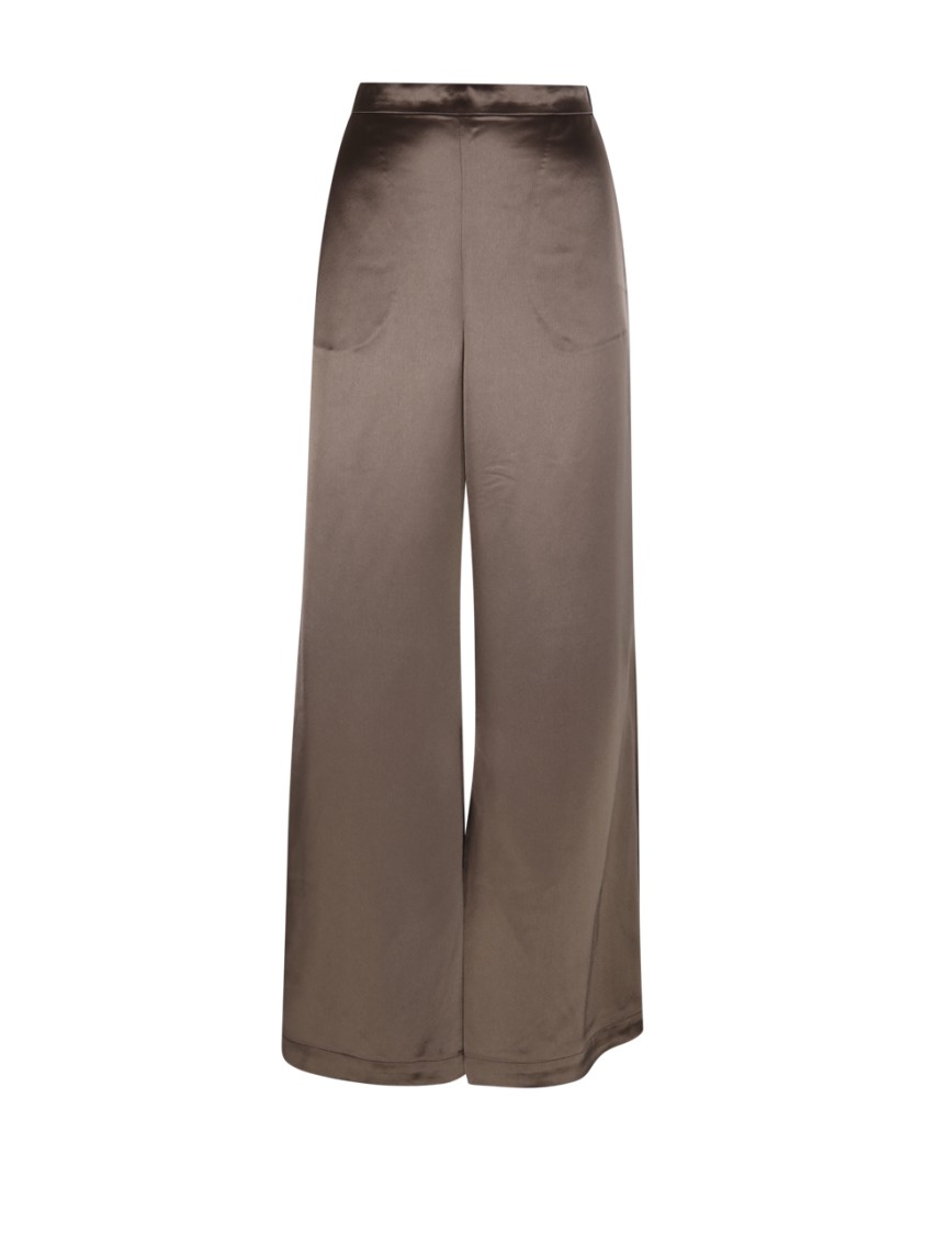 By Malene Birger Lucee High-rise Wide-leg Trouser In Grey