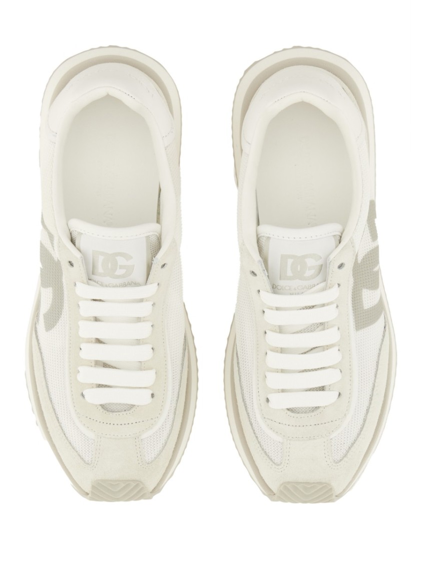Shop Dolce & Gabbana "dg Cushion" Sneaker In White