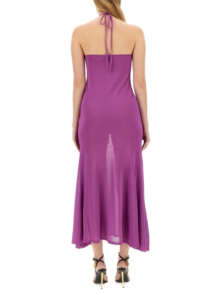 Shop Tom Ford Jersey Dress In Pink
