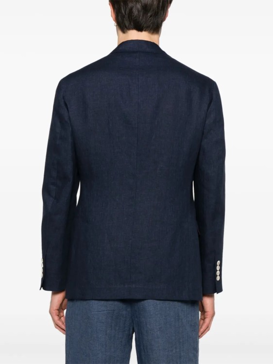 Brunello Cucinelli Deconstructed Blazer With Notched Lapels
