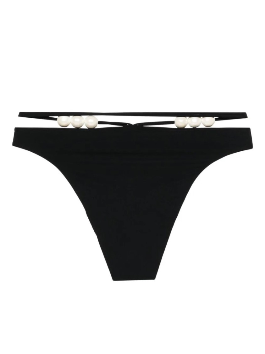 Magda Butrym Pearl Bikini Bottom In Black