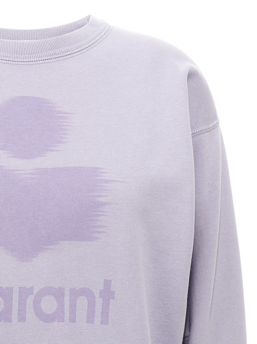 Isabel Marant Étoile Sweatshirt Isabel Marant Etoile Woman Color Violet In White