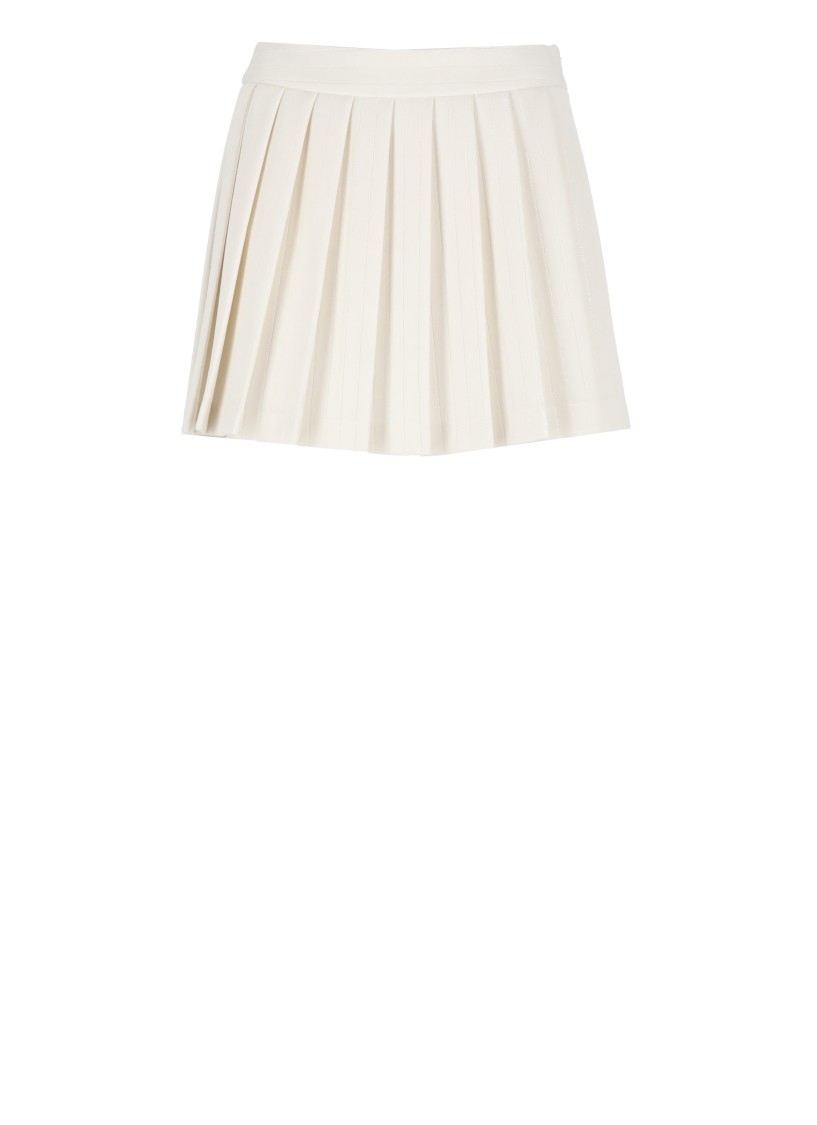 Golden Goose Marcie Knitted Mini Skirt In Neutrals