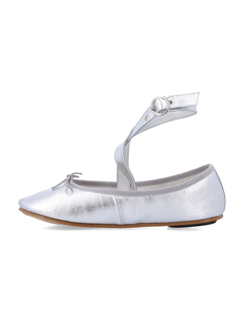 Repetto Sophia Ballet Flats In Silver
