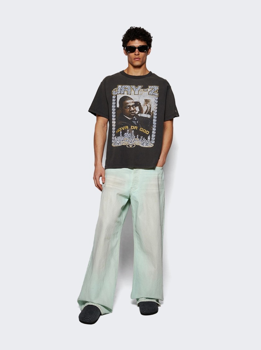 Shop Earthling Vip Jay-z T-shirt Black