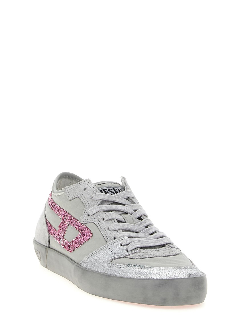 Diesel S-leroji D-1 Low Sneakers Multicolor In Gray