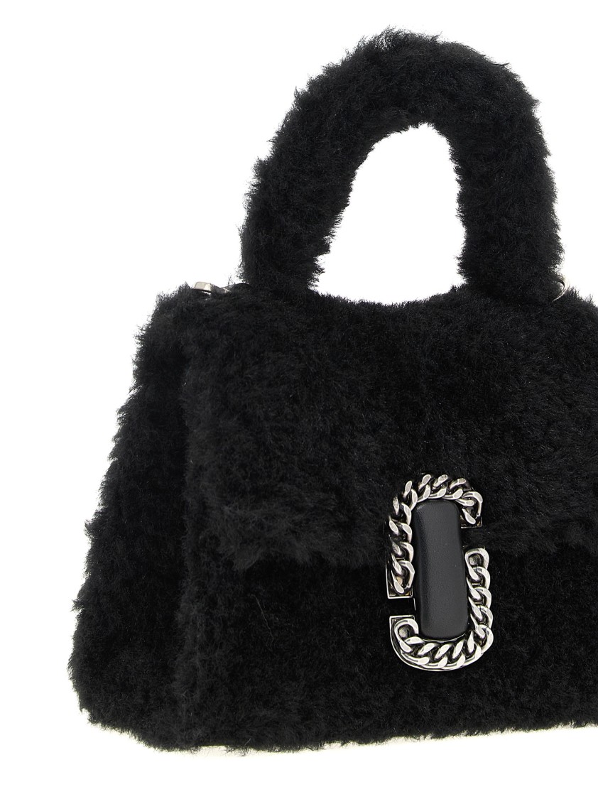 Marc Jacobs 'teddy St. Marc' Handbag In Black