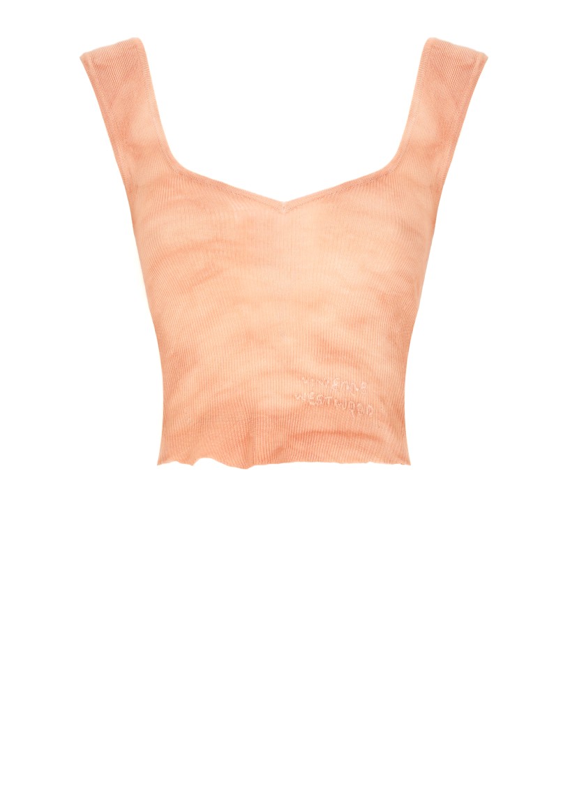 Vivienne Westwood Sole Bodice Top In Gray