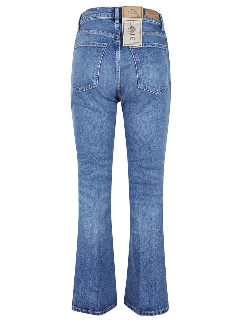 Polo Ralph Lauren Ankle Flare Jeans With Classic Wash In Multi