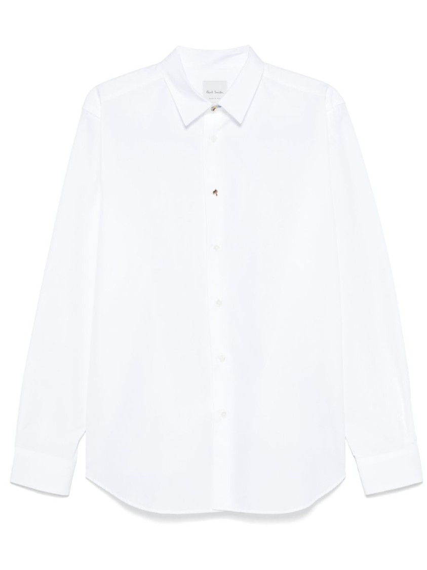 Shop Paul Smith White Long Sleeve Shirt