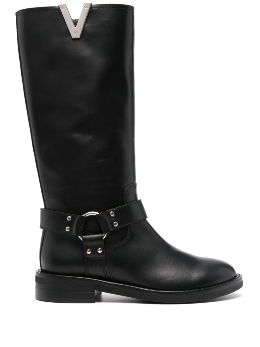Shop Via Roma 15 Black Malibu Boot