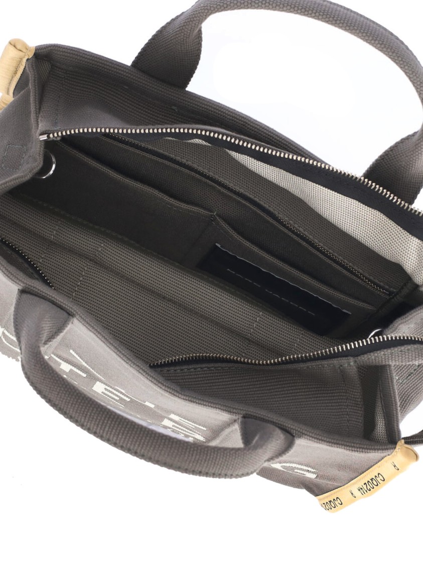 Marc Jacobs "the Jacquard Tote" Medium Bag – Green In Gray