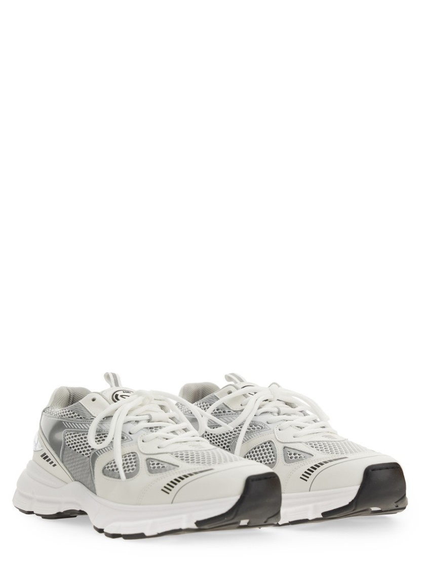 Shop Axel Arigato "marathon" Runner Sneakers In White