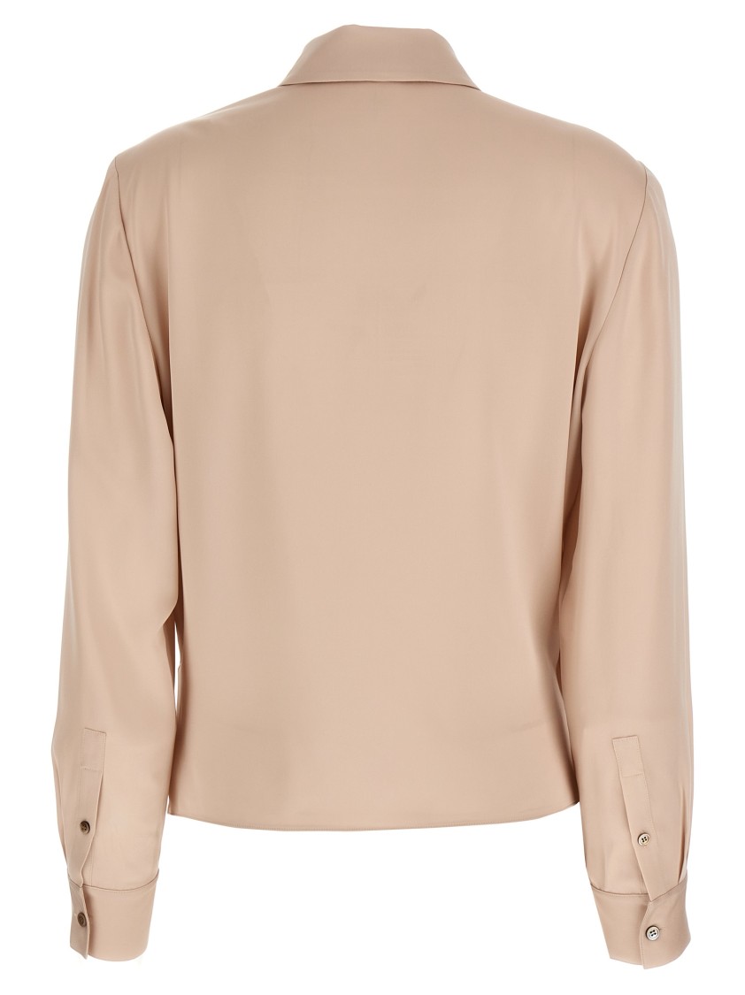 Theory 'pk Label Wrap' Blouse
