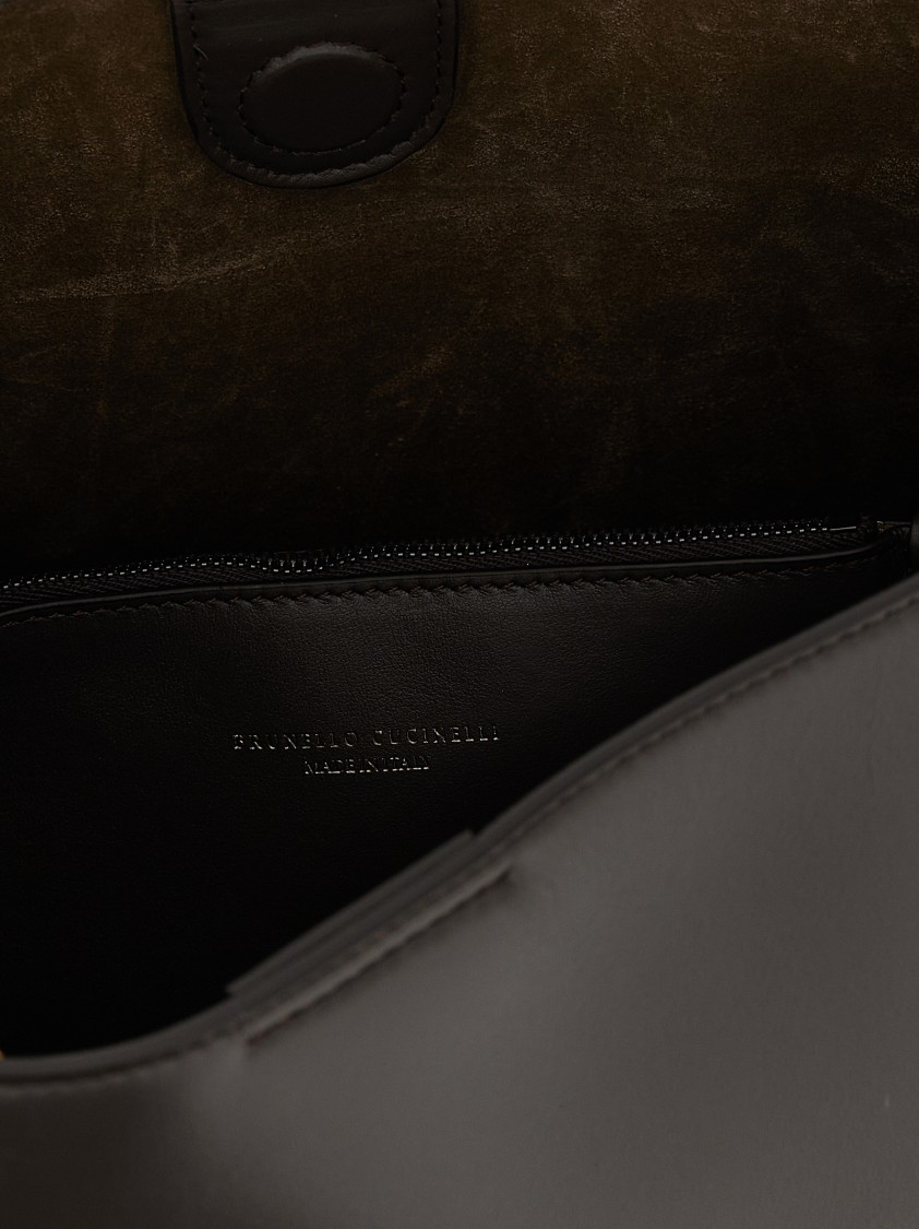 Brunello Cucinelli 'core' Tote Bag Featuring Top Handle