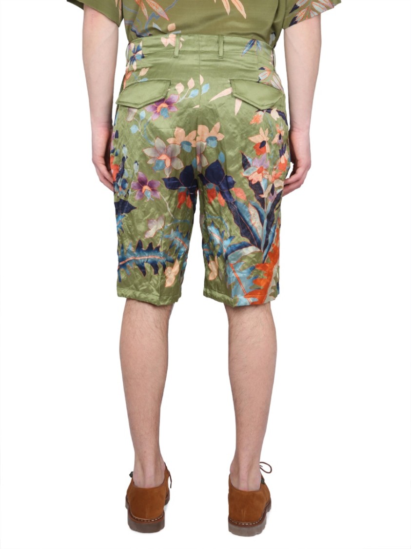 ハーフ・ショートパンツ ETRO BERMUDA SHORTS WITH FLORAL PRINT Bermuda Shorts With Floral Print | eBay