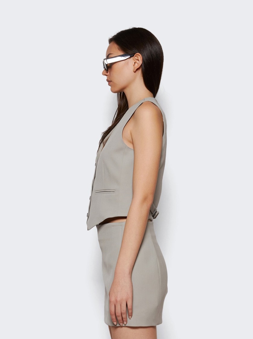 Wardrobe.nyc Waistcoat Cement