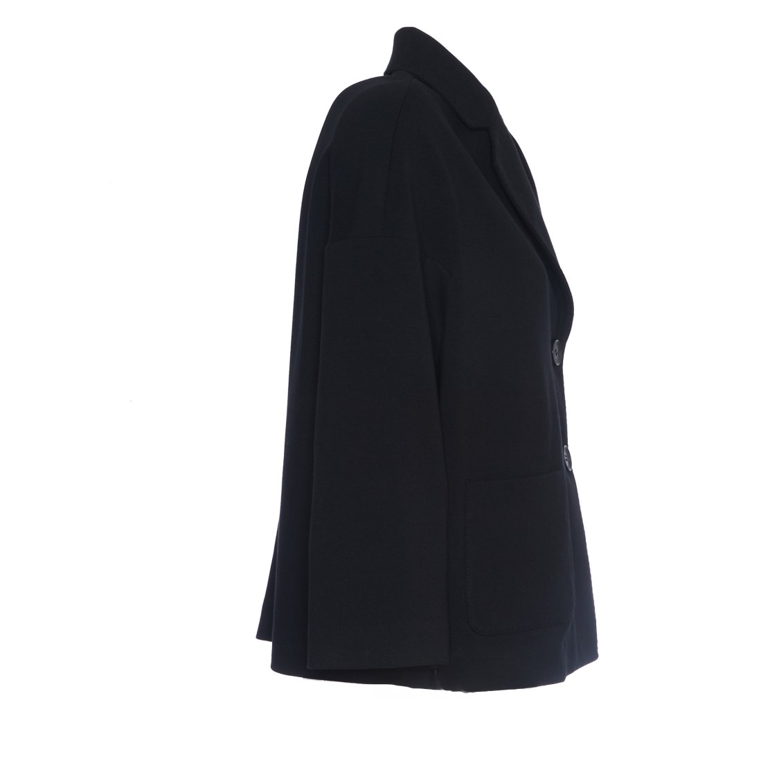 Circolo 1901 Short Unlined Caban With Two-button Closure