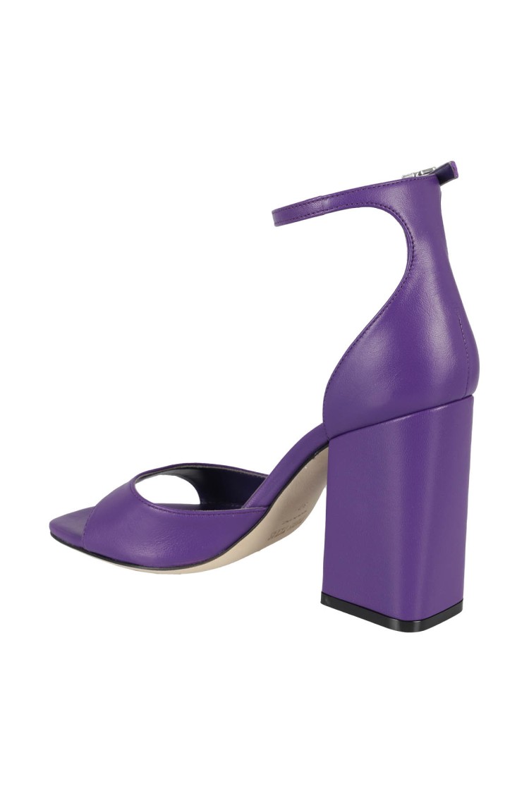PARIS TEXAS PARIS TEXAS SQUARE-TOE HIGH-HEEL FIONA SANDALS