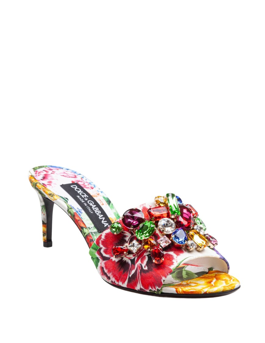 Dolce & Gabbana Multicolor Sandals In Multicolor